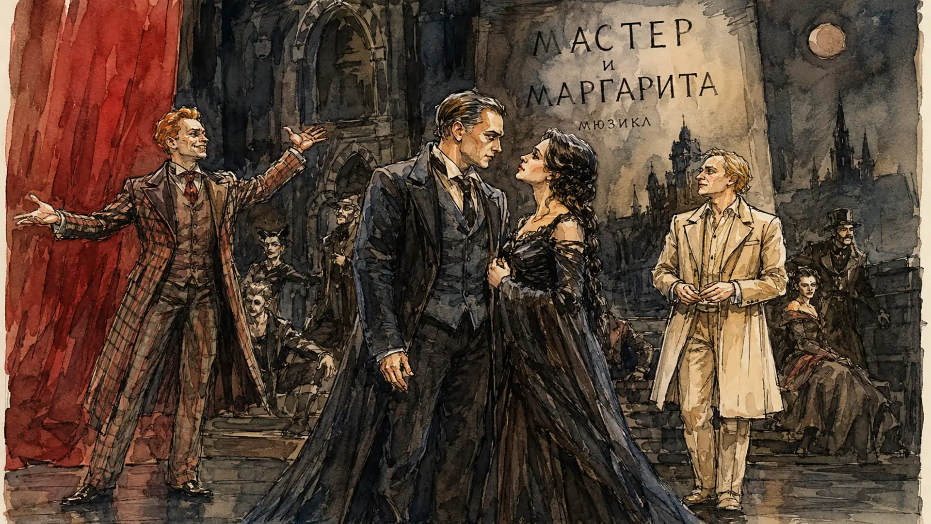 Вы думаете, что знаете этот мюзикл? Вот что происходит на сцене, когда гаснет свет
